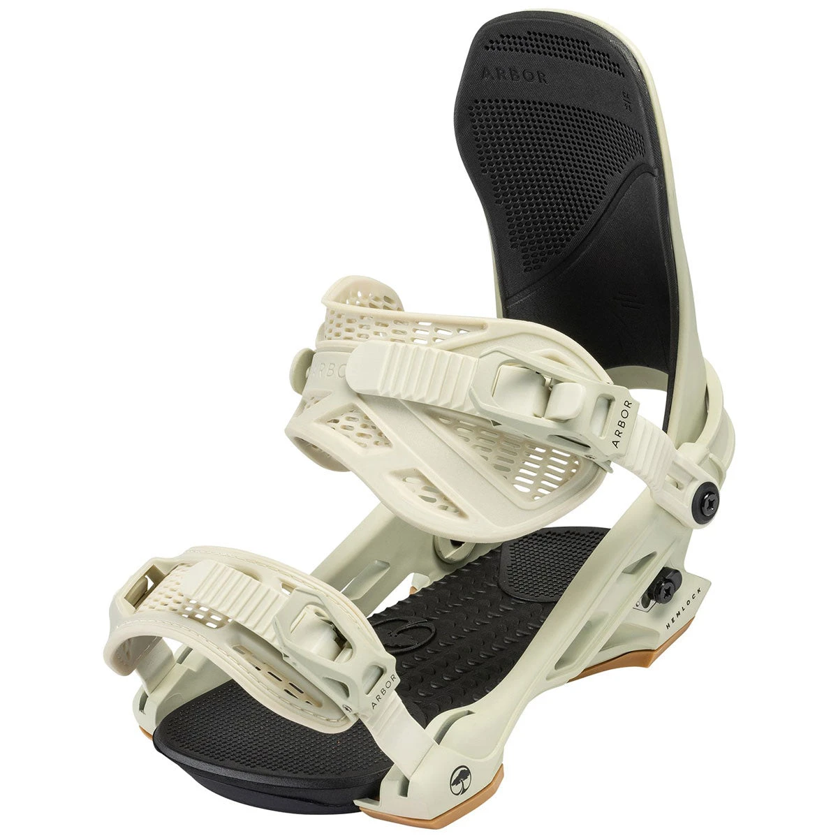 Arbor Hemlock 2024 Snowboard Bindings - Frank April - Image 2