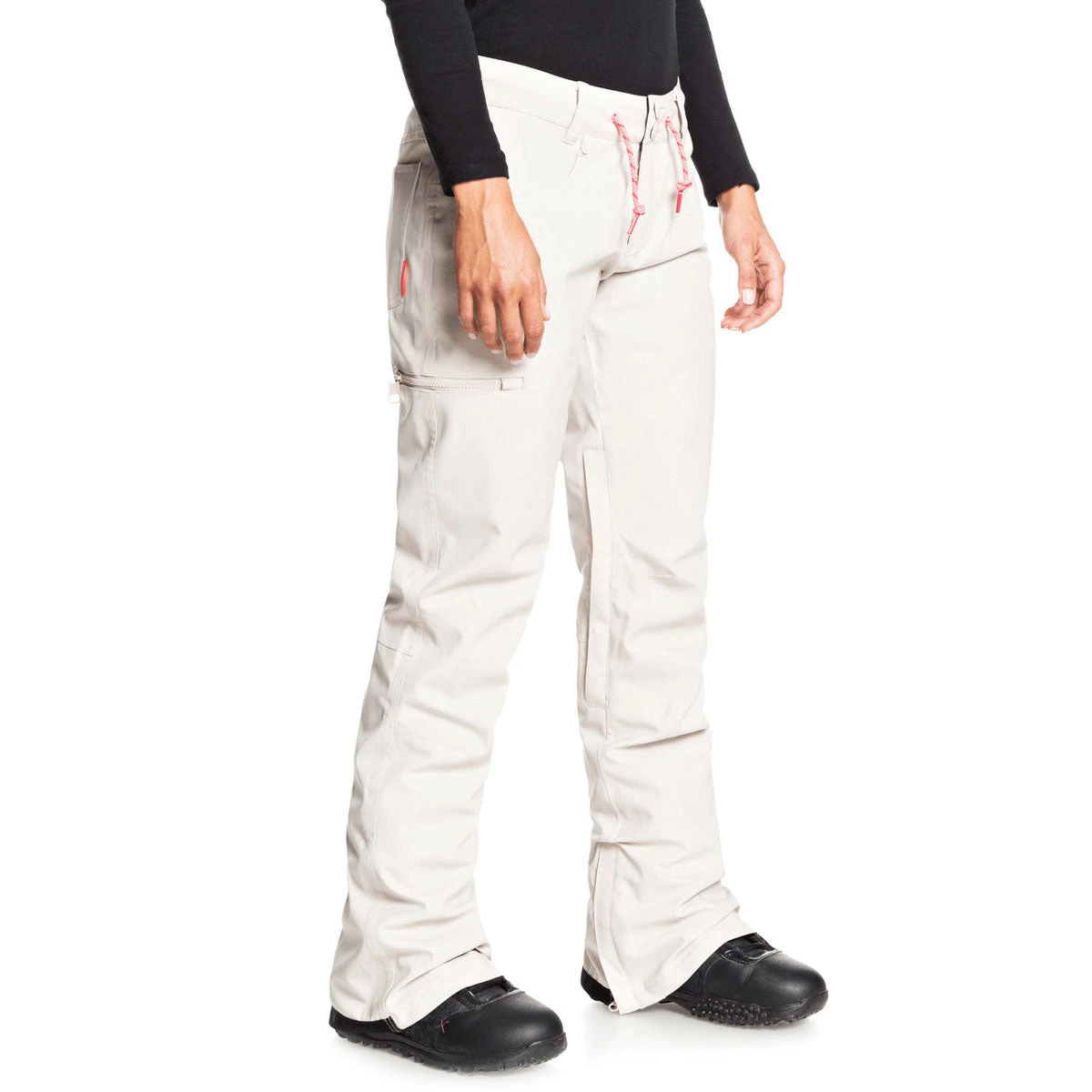 DC Womens Viva Snowboard Pants - Gray Morn - Image 3