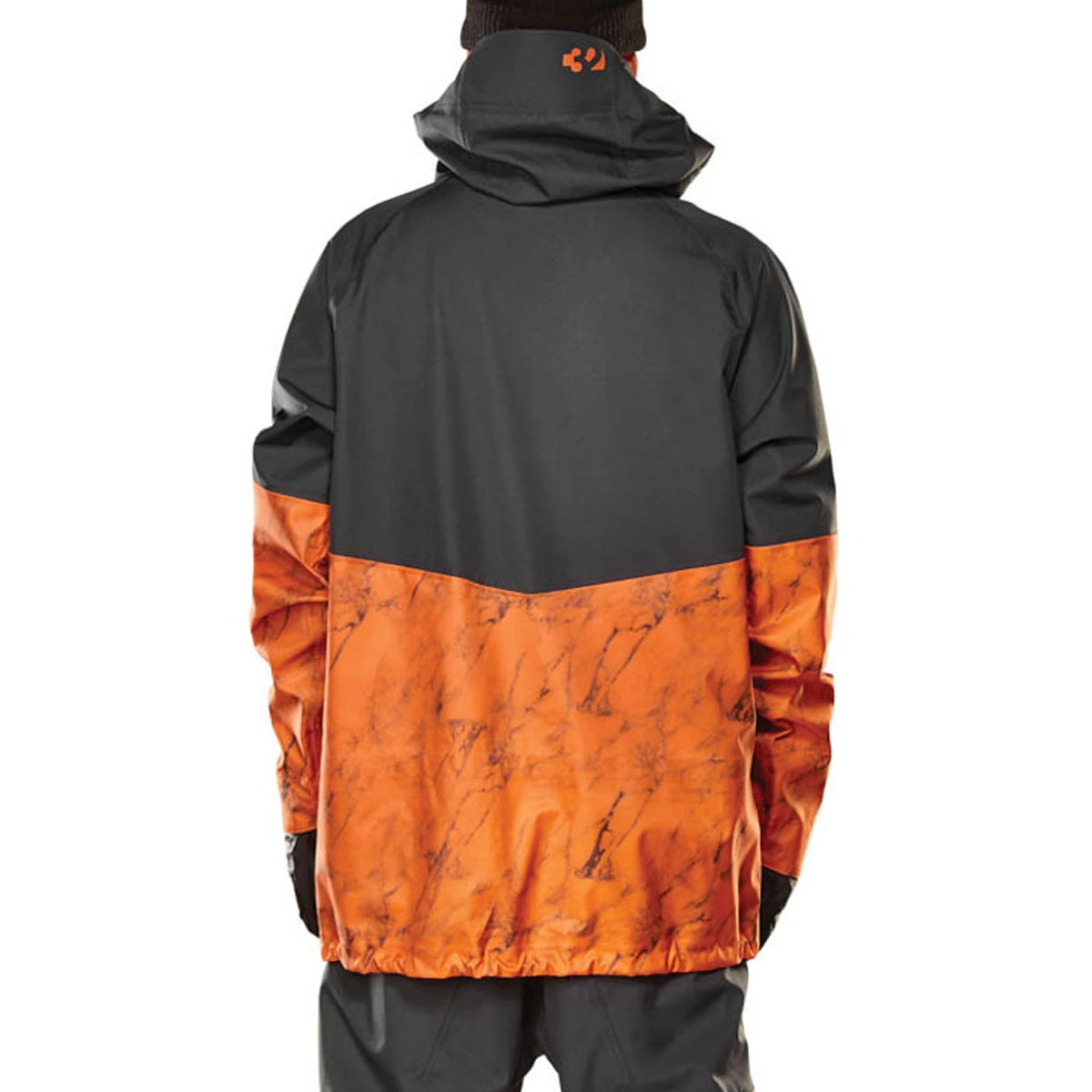 Thirty Two Tm-3 Snowboard Jacket - Black/Orange - Image 2