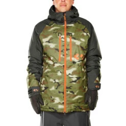 Thirty Two Lashed Insulated Snowboard Jacket - Camo
