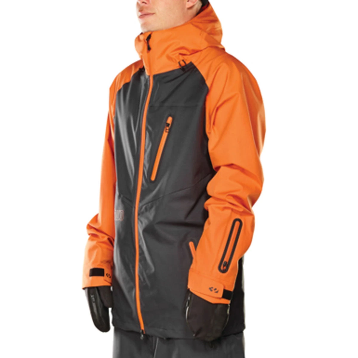 Thirty Two Grasser 2023 Snowboard Jacket - Orange - Image 3