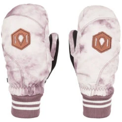 Volcom Womens Bistro Mitt Snowboard Gloves - Mojave Tie-dye