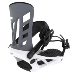 K2 Indy 2024 Snowboard Bindings - Grey/White