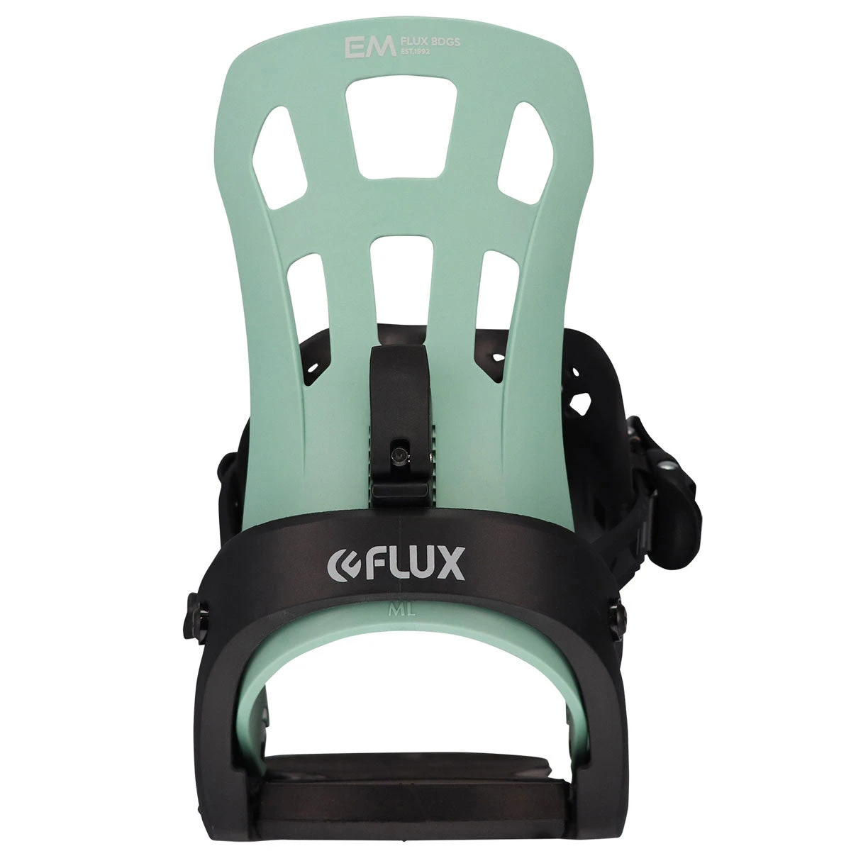 Flux EM 2023 Snowboard Bindings - Green - Image 3