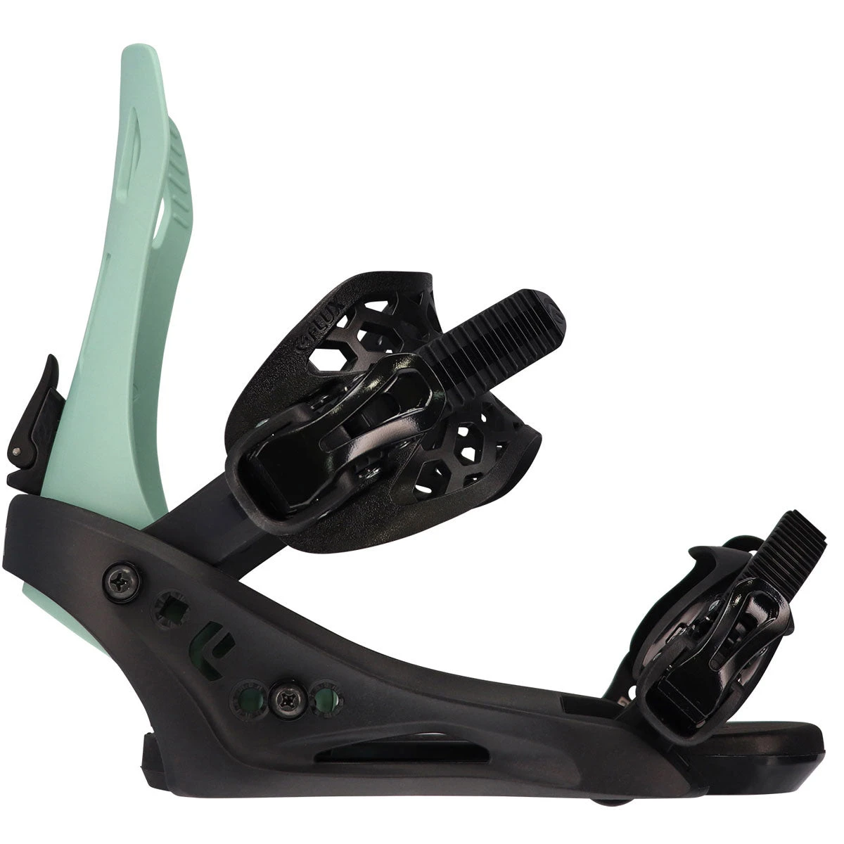Flux EM 2023 Snowboard Bindings - Green - Image 4