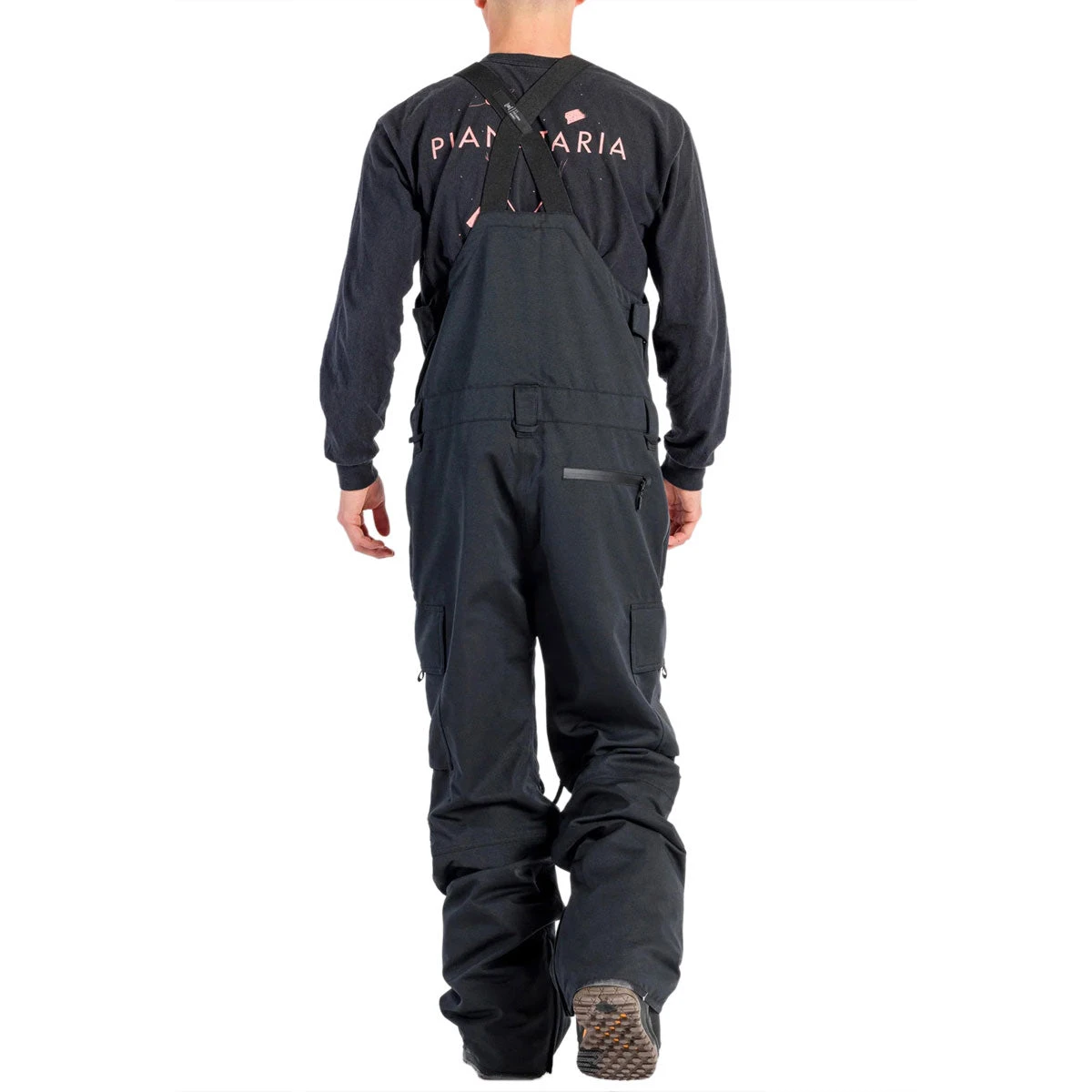 L1 Sentinal Bib 2023 Snowboard Pants - Black - Image 2