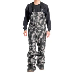 L1 Sentinal Bib 2023 Snowboard Pants - Tie Dye Camo