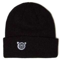Pig Wharf Beanie - Black