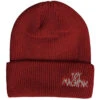 Toy Machine Tape Logo Beanie - Maroon