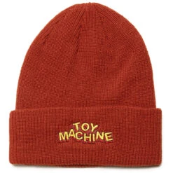 Toy Machine Hirotext Dock Beanie - Brown