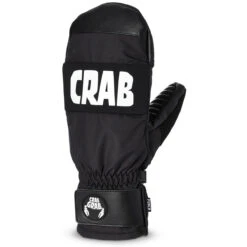 Crab Grab Punch Mitt Snowboard Gloves - Black