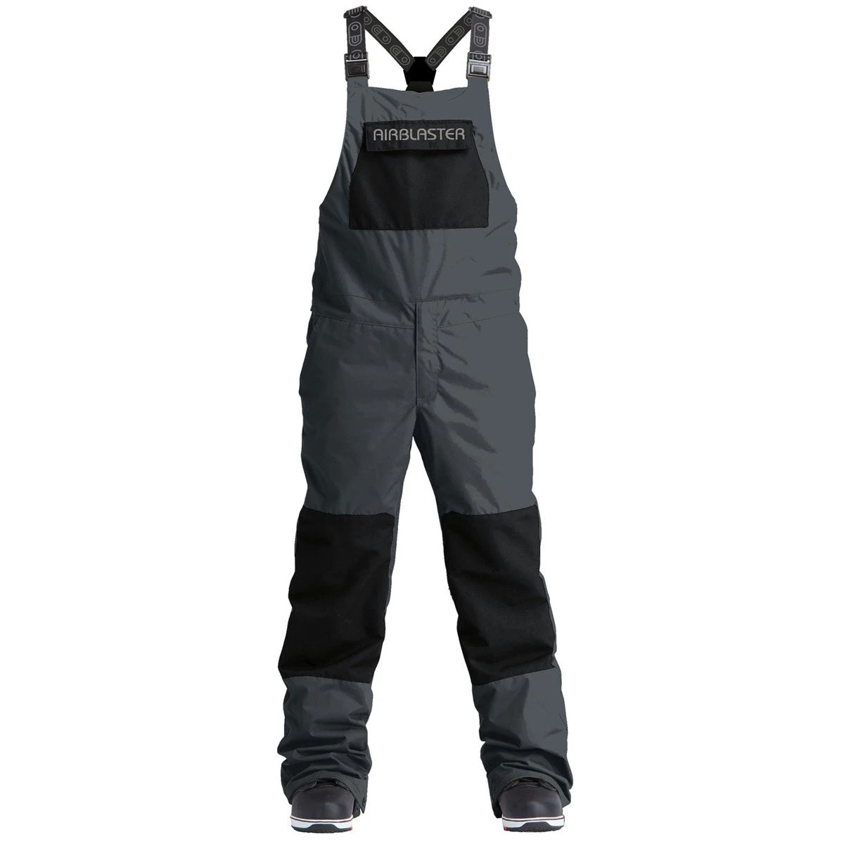 Airblaster Freedom Bib 2023 Snowboard Pants - Vintage Black