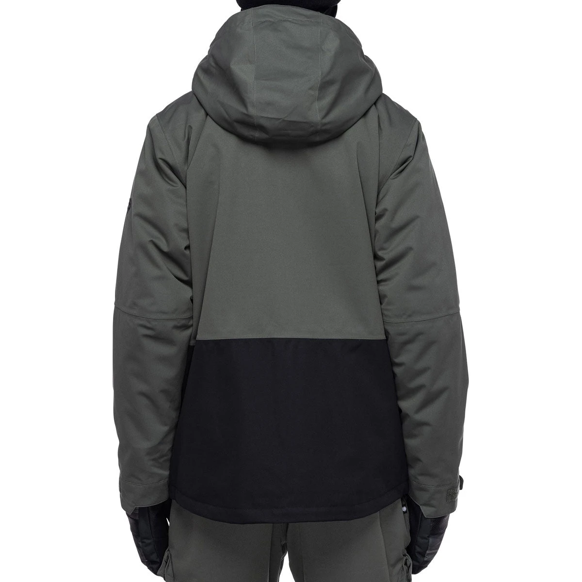 686 Smarty 3-In-1 Form Snowboard Jacket - Goblin Green/Clear Black - Image 2