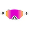 Volcom Yae Snowboard Goggles - Matte White/Pink Chrome