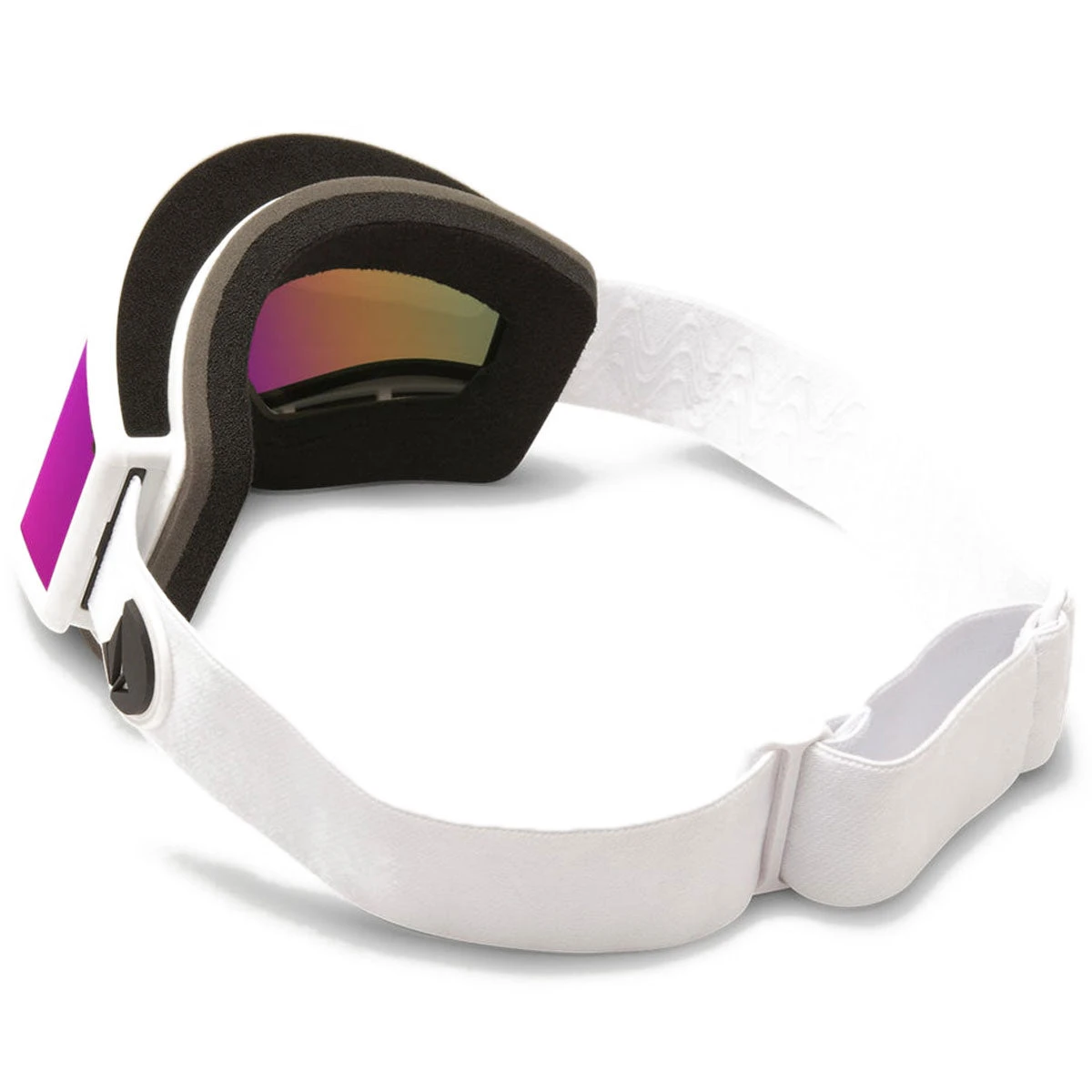 Volcom Yae Snowboard Goggles - Matte White/Pink Chrome - Image 4