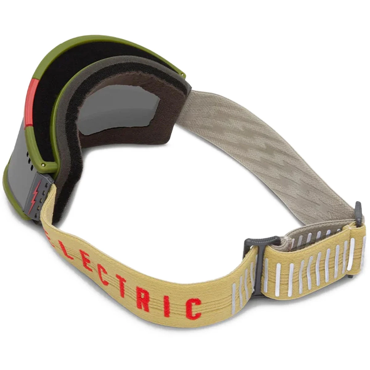 Electric Roteck Snowboard Goggles - Matte Evergreen/Fume Silver - Image 2